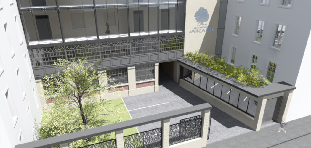 Programme immobilier neuf Les Jardins de Saint Nicolas - Nancy : 97 appartements studio–T4 duplex dans un ancien couvent historique en hyper-centre (54000) - Référence : 1476