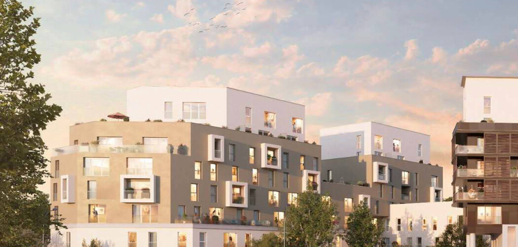 Programme immobilier neuf OSMOZ - Noisy-le-Sec aux portes de Paris par le tram,bus, métro 11 et 15 (93130) - Référence : 18112