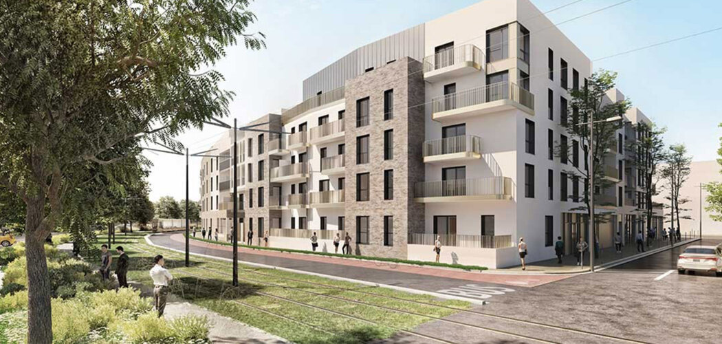 Programme immobilier neuf RESIDENCE VERSO - Orléans adresse connectée avec tramway direct (45000) - Référence : 17324