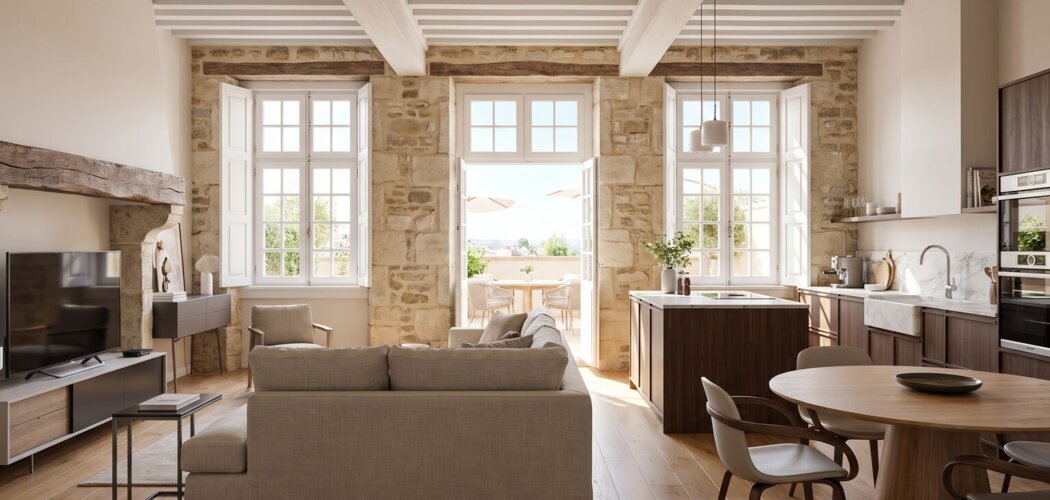 Programme immobilier neuf RUE DU PARLEMENT - Pau, réhabilitation de charme dans le quartier Hédas (64000) - Référence : 17948