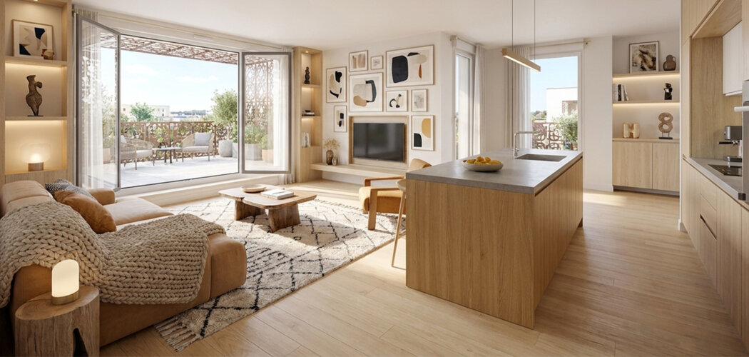 Programme immobilier neuf LE DOMAINE DU PARC MANSART - BAT G - Plaisir  résidence du Clos à proximité du centre (78370) - Référence : 18450