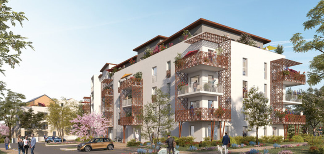 Programme immobilier neuf LE DOMAINE DU PARC MANSART - BAT G - Plaisir  résidence du Clos à proximité du centre (78370) - Référence : 18450