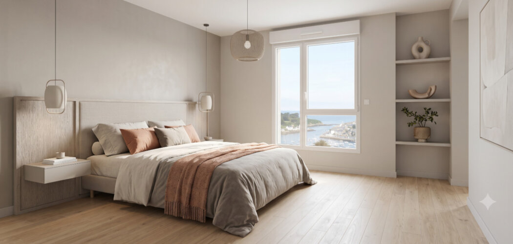 Programme immobilier neuf LA FLOTTILLE - Pléneuf-Val-André : Appartements T2–T5 avec terrasses, parking sécurisé et proximité bord de mer (22370) - Référence : 14677