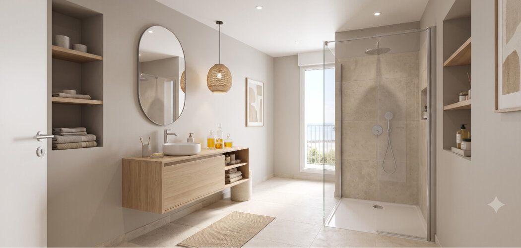 Programme immobilier neuf LA FLOTTILLE - Pléneuf-Val-André : Appartements T2–T5 avec terrasses, parking sécurisé et proximité bord de mer (22370) - Référence : 14677