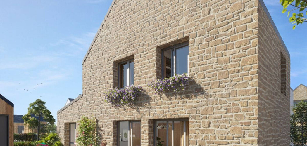 Programme immobilier neuf LES VOILES BLANCHES Maisons - Quiberon maisons avec jardin à 20 min de Port-Haliguen (56170) - Référence : 17944