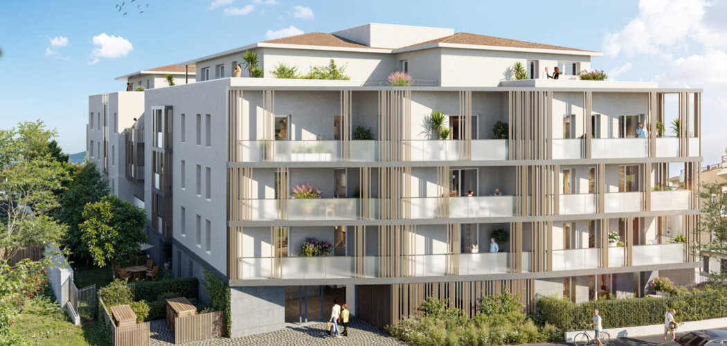 Programme immobilier neuf MURMÛRE - Saint-Bonnet-de-Mure résidence conviviale proche Lyon (69720) - Référence : 17320