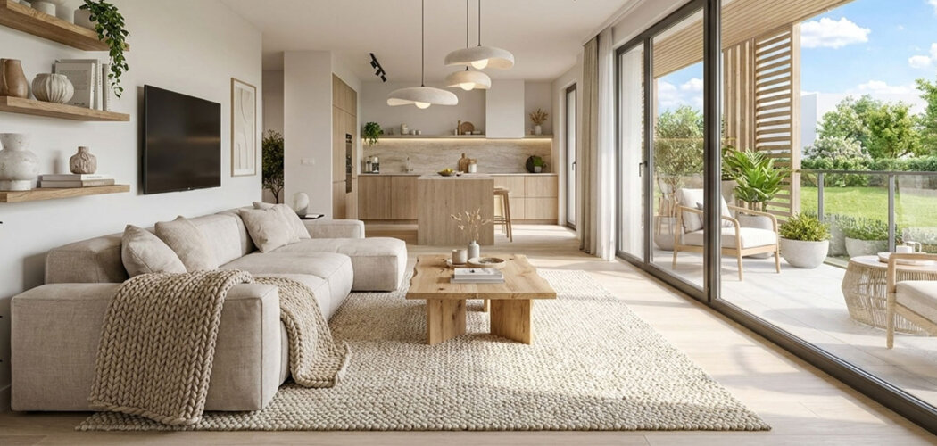 Programme immobilier neuf Les Perles - Saint-Laurent-du-Var appartements lumineux avec aperçu mer (06700) - Référence : 17835