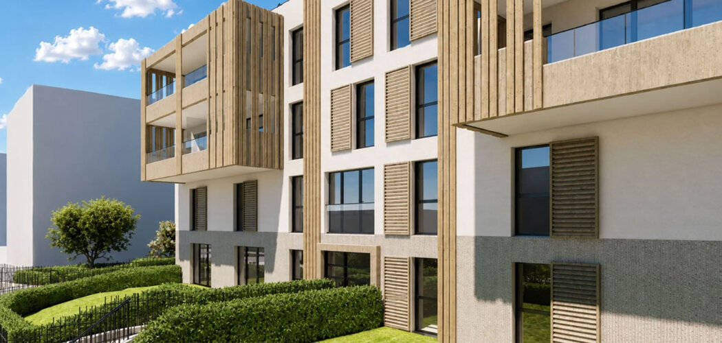 Programme immobilier neuf Les Perles - Saint-Laurent-du-Var appartements lumineux avec aperçu mer (06700) - Référence : 17835