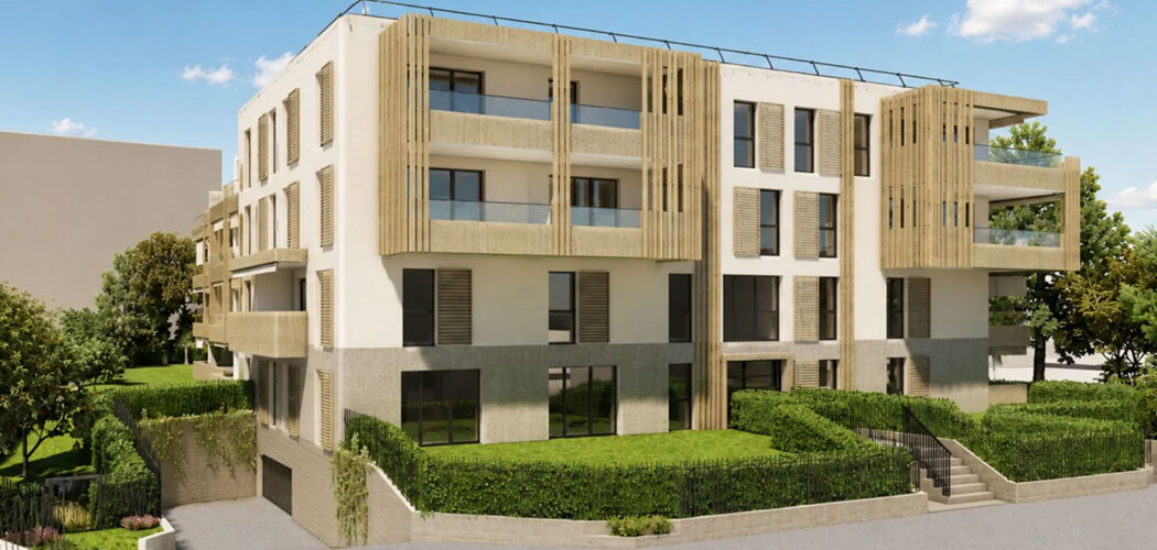 Programme immobilier neuf Les Perles - Saint-Laurent-du-Var appartements lumineux avec aperçu mer (06700) - Référence : 17835