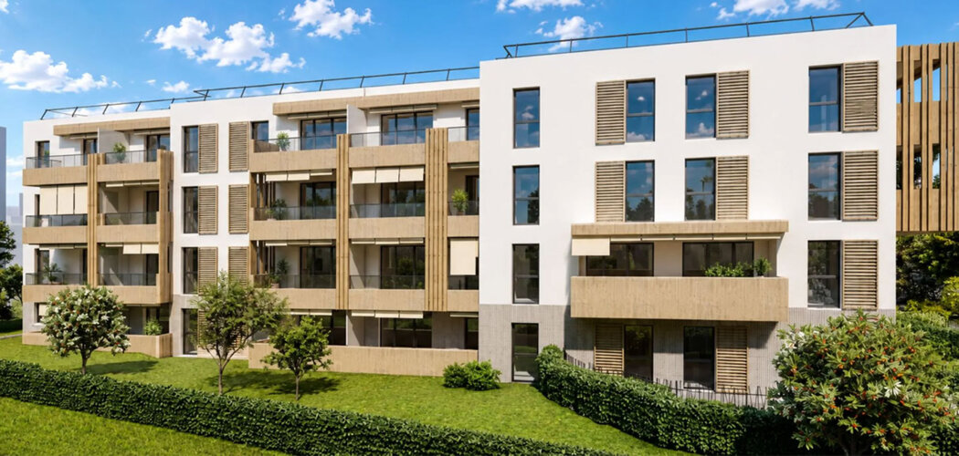 Programme immobilier neuf Les Perles - Saint-Laurent-du-Var appartements lumineux avec aperçu mer (06700) - Référence : 17835