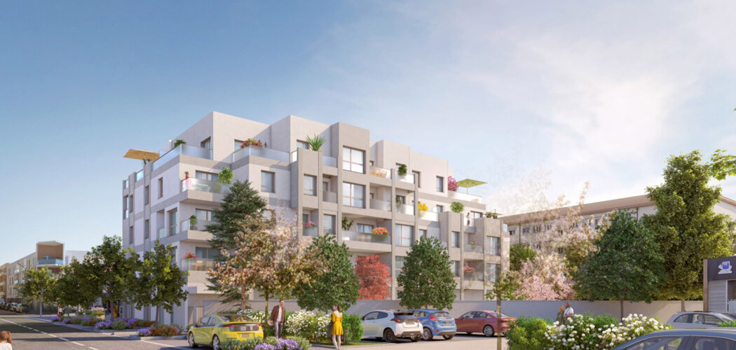 Programme immobilier neuf ORIEL - Saint-Priest cœur de ville connecté à Lyon (69800) - Référence : 17269