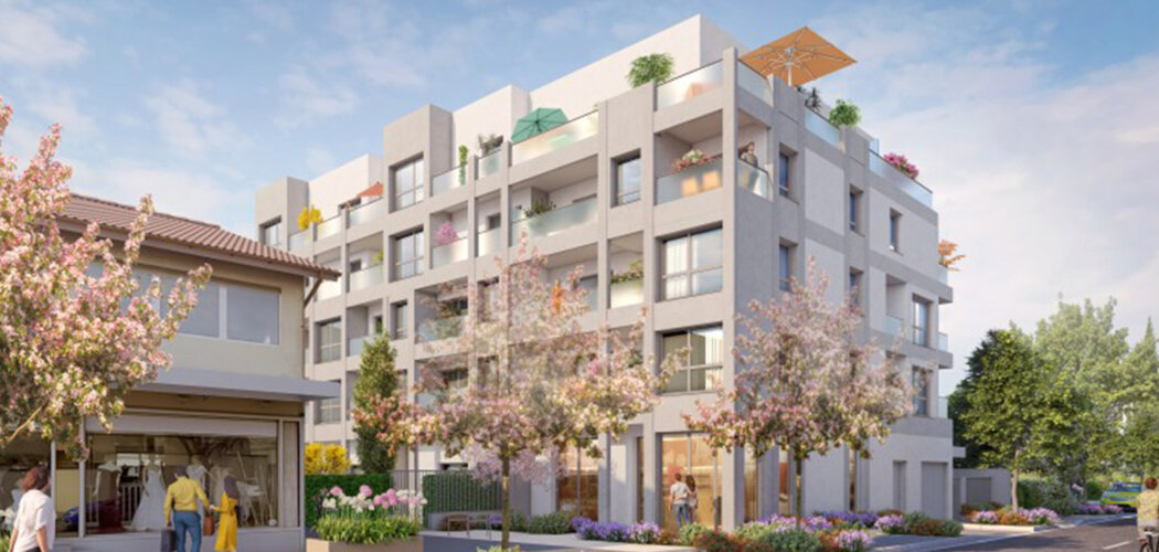 Programme immobilier neuf ORIEL - Saint-Priest cœur de ville connecté à Lyon (69800) - Référence : 17269