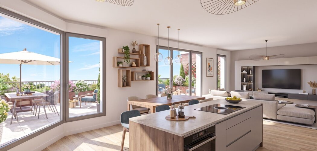 Programme immobilier neuf Village Garance - Sarcelles : appartements neufs studio à 4 pièces à 3 min de la gare Saint Brice (95200) - Référence : 16004