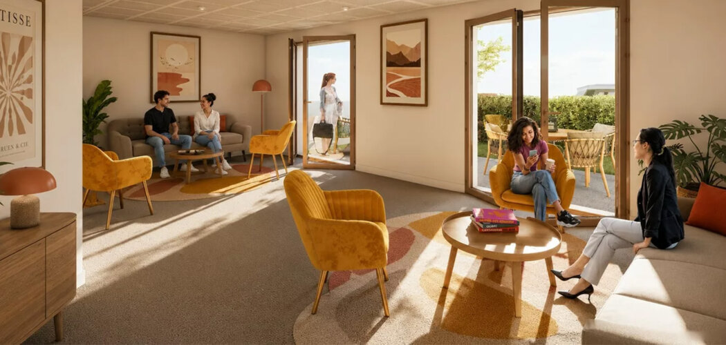 Programme immobilier neuf Urbanéo - Strasbourg - Strasbourg, un investissement étudiant bien connecté (67000) - Référence : 17931
