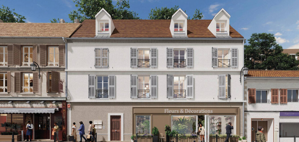 Programme immobilier neuf Harmony - Taverny Paris Nord accessible en 30 minutes via le RER C (95150) - Référence : 18132