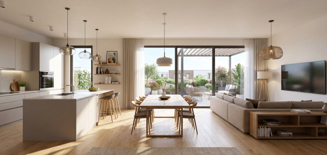 Programme immobilier neuf LABEL ROSE - Toulouse Pouvourville : appartements neufs 2 à 5 pièces et maison neuve sur les hauteurs (31000) - Référence : 9342