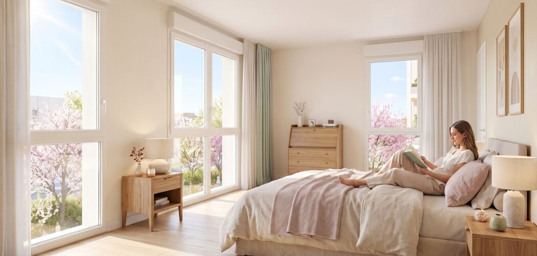 Programme immobilier neuf KOZY - Vaulx-en-Velin : appartements neufs du studio au 5 pièces proche du futur tramway T9 (69120) - Référence : 16022