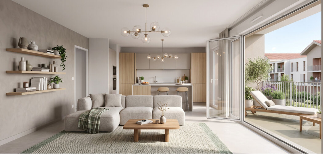 Programme immobilier neuf Le Pré des Libellules - Vif : appartements neufs du 2 au 5 pièces en écrin de nature à 4 min de l’A51 (38450) - Référence : 15448