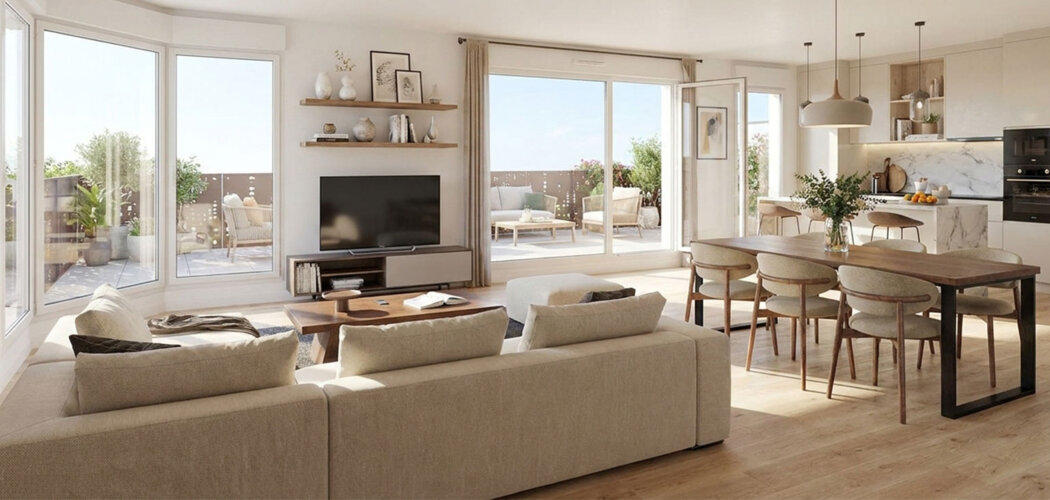 Programme immobilier neuf PROMESS - Villiers-sur-Marne appartements neufs en quartier résidentiel (94350) - Référence : 17260